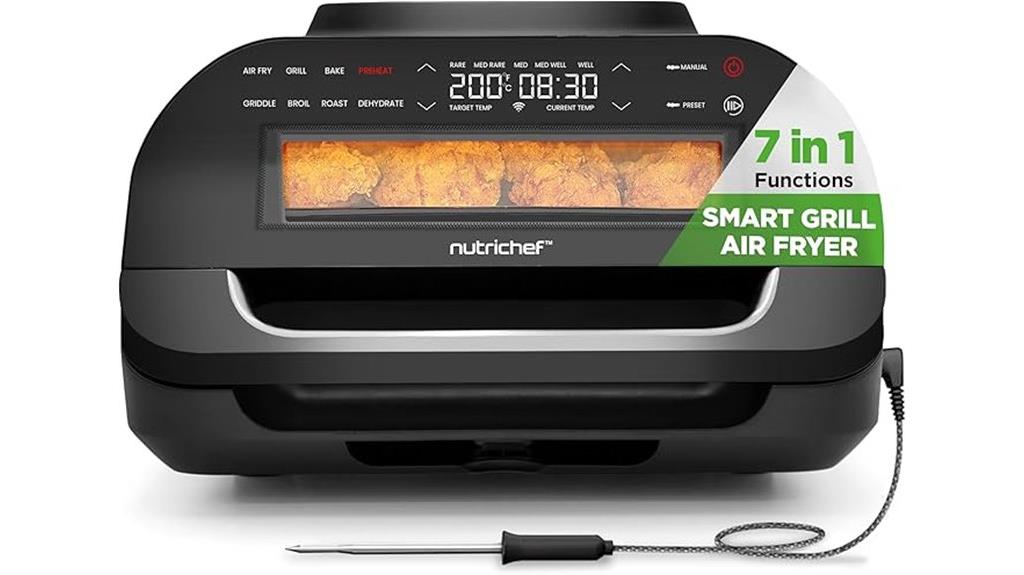 indoor smokeless grill capacities