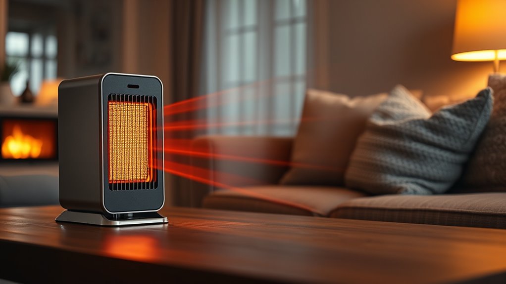 infrared energy absorption and heating