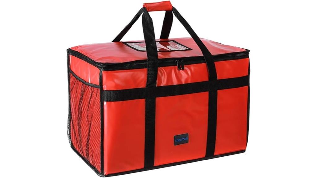 insulated food delivery bag
