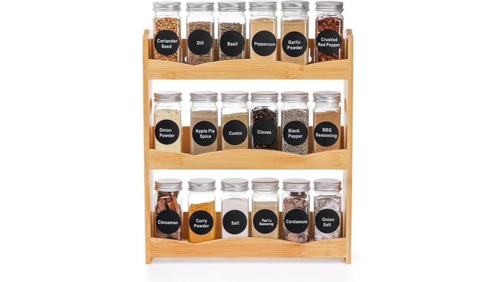 jucoan 3 tier spice rack