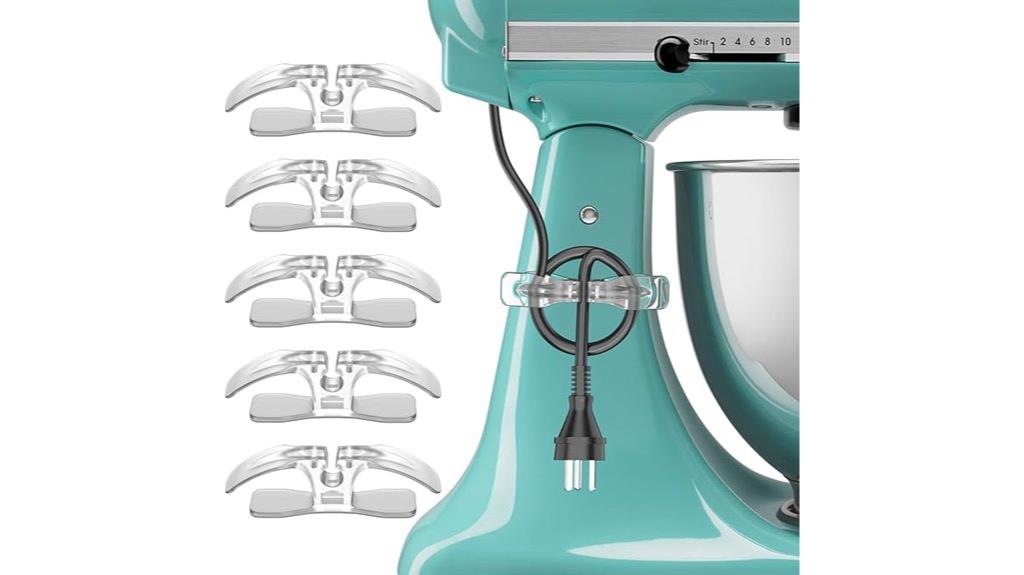 kitchen appliance cord organizer