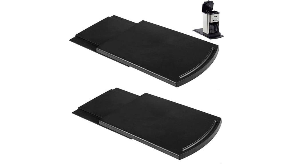 kitchen appliance sliding trays