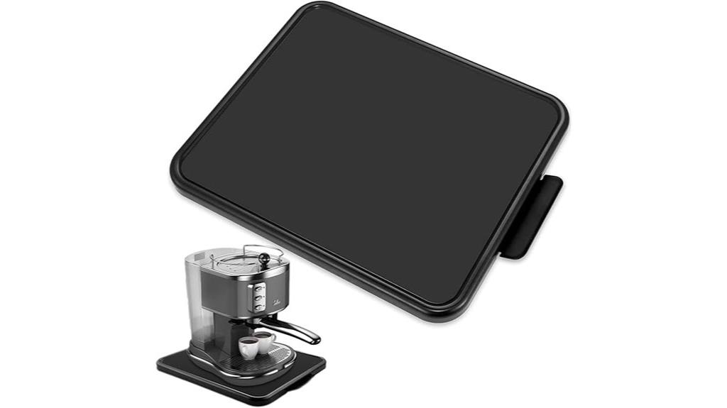 kitchen organization sliding tray