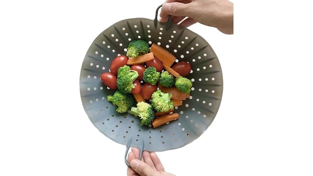 korean silicone steamer sizes