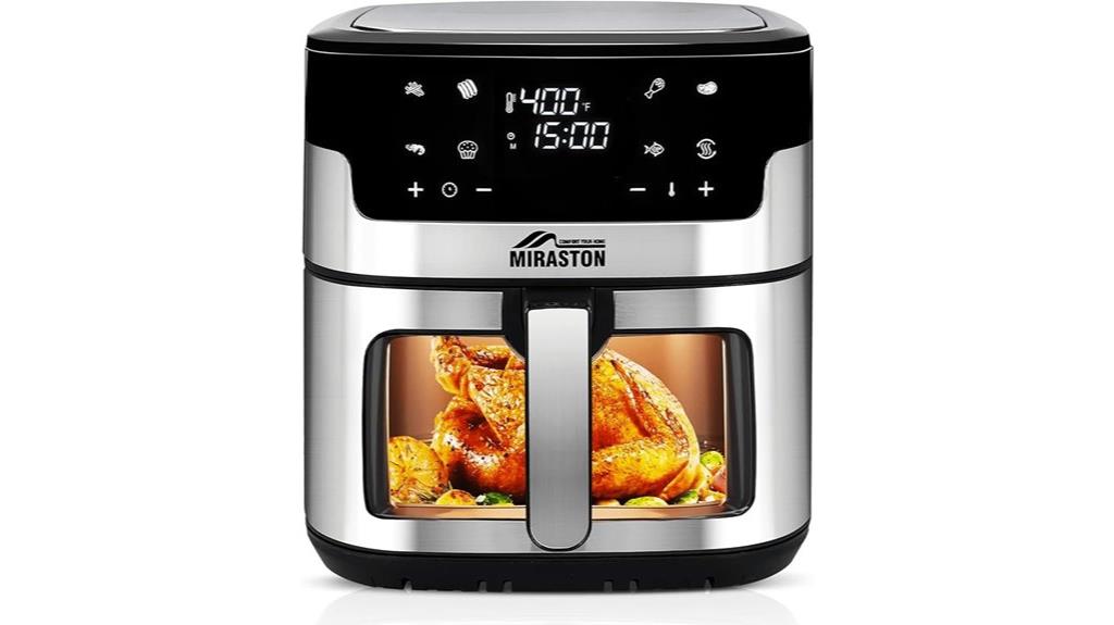 large capacity digital air fryer