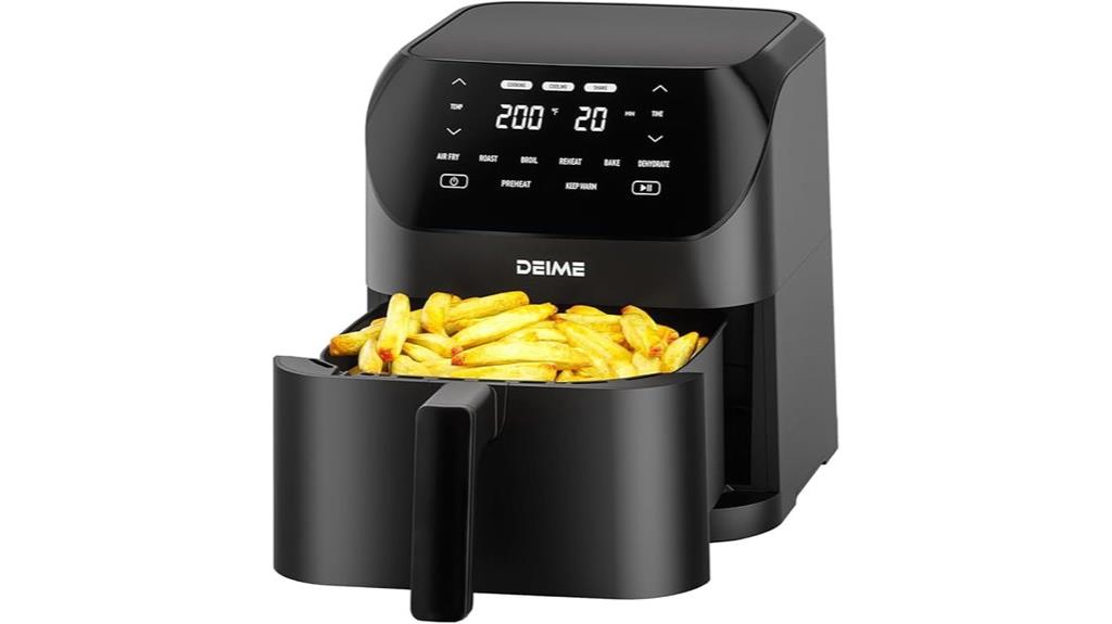 large capacity hot air fryer
