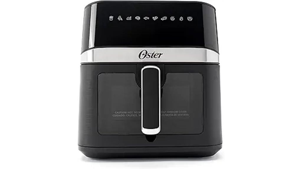 large digital air fryer