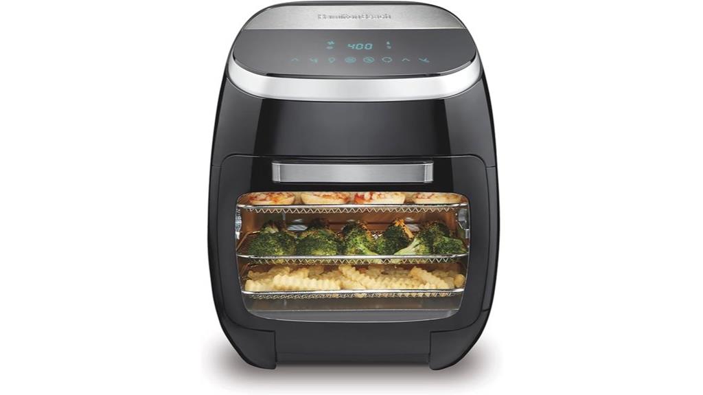 large digital air fryer