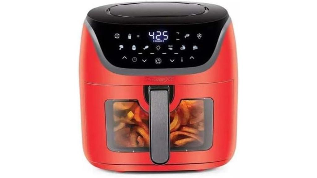 large digital air fryer