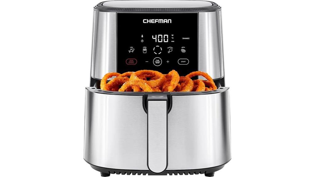 large digital air fryer
