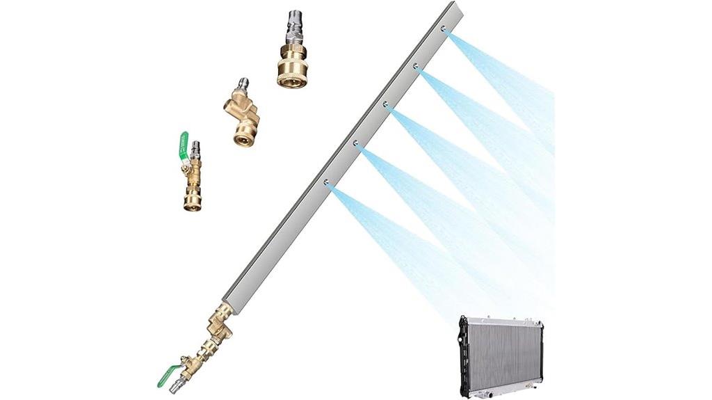 long radiator cleaning wand