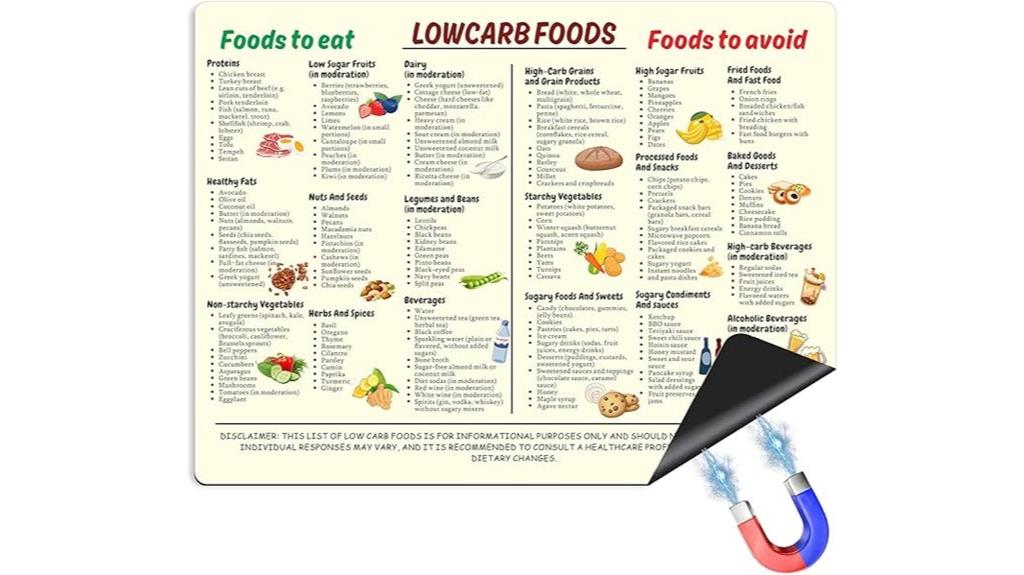low carb food guide