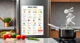 magnetic cooking cheat sheets