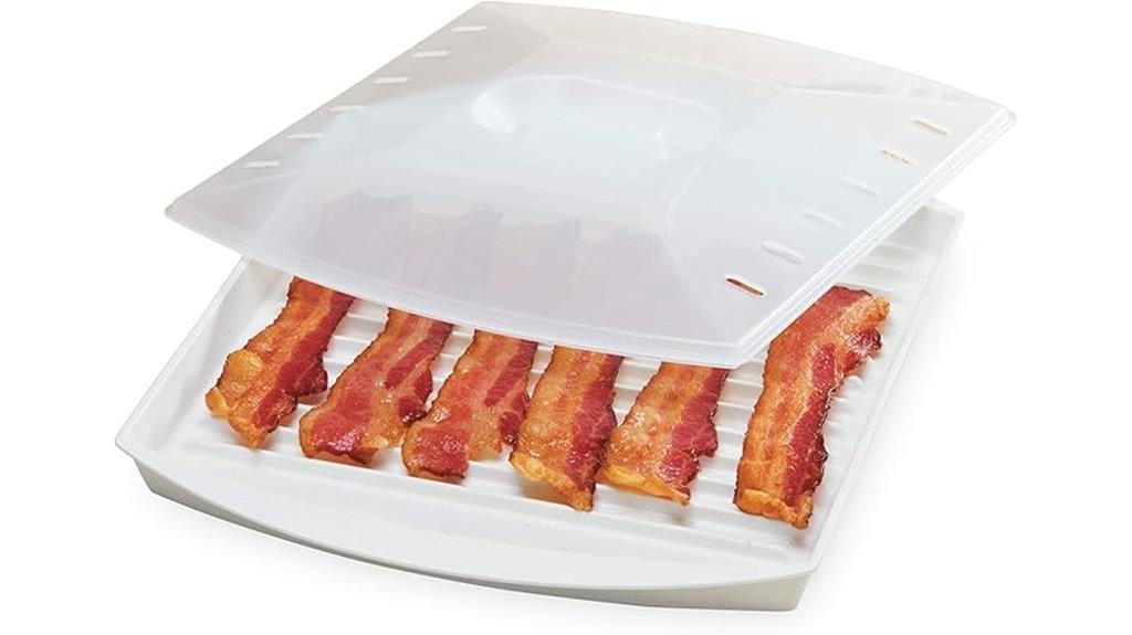 microwavable bacon grill