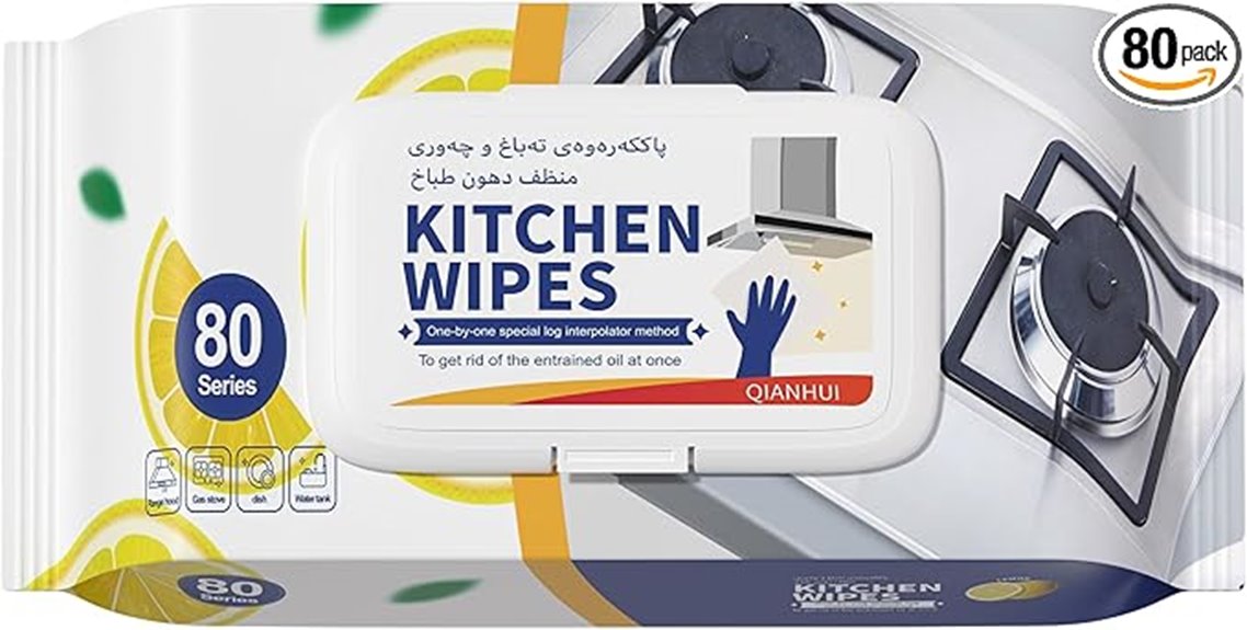 microwave and cooktop wipes