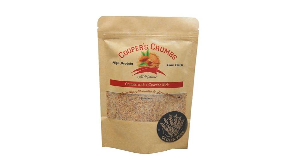natural gluten free bread crumb