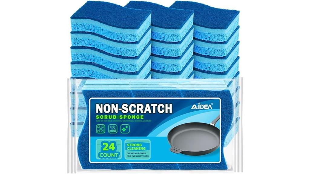 non scratch scrub sponges pack