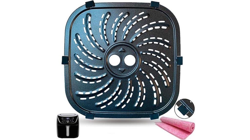 non stick air fryer tray