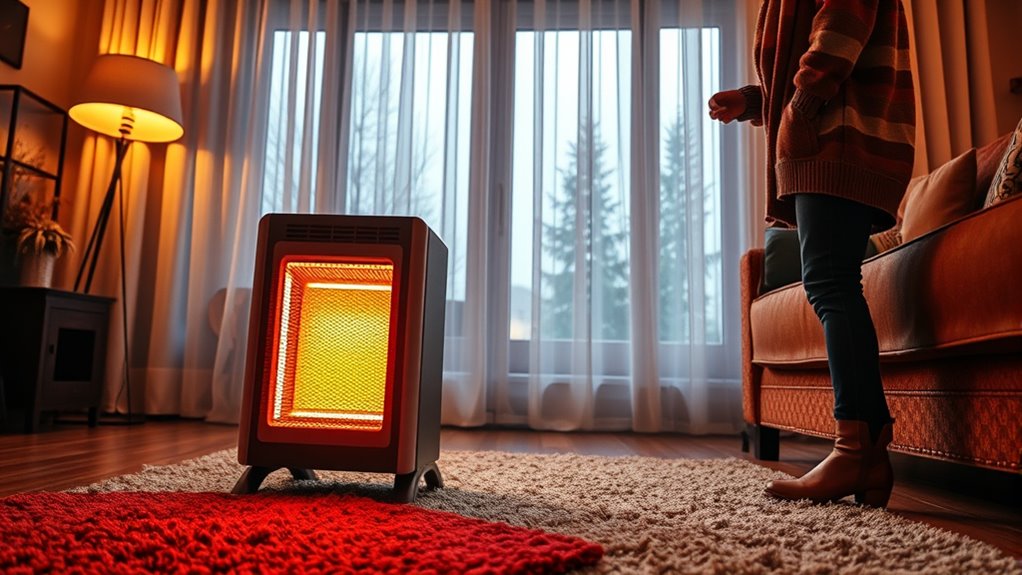 optimize heater placement and insulation