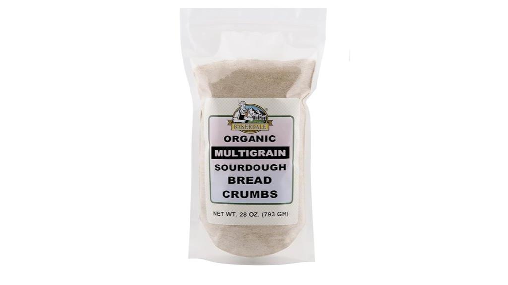 organic multigrain sourdough breadcrumbs