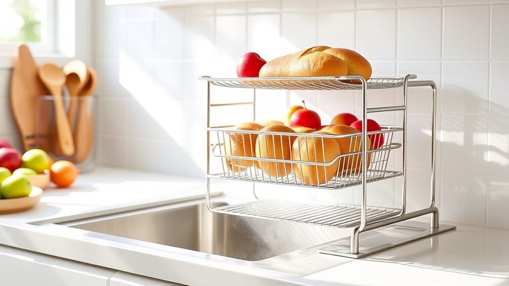 over sink cooling rack list