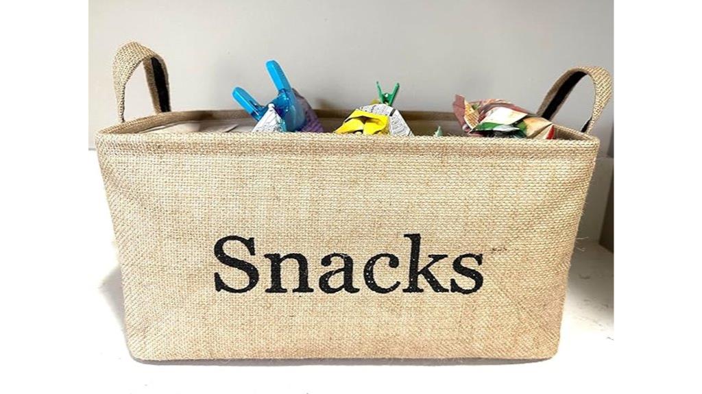 pantry snack storage bin
