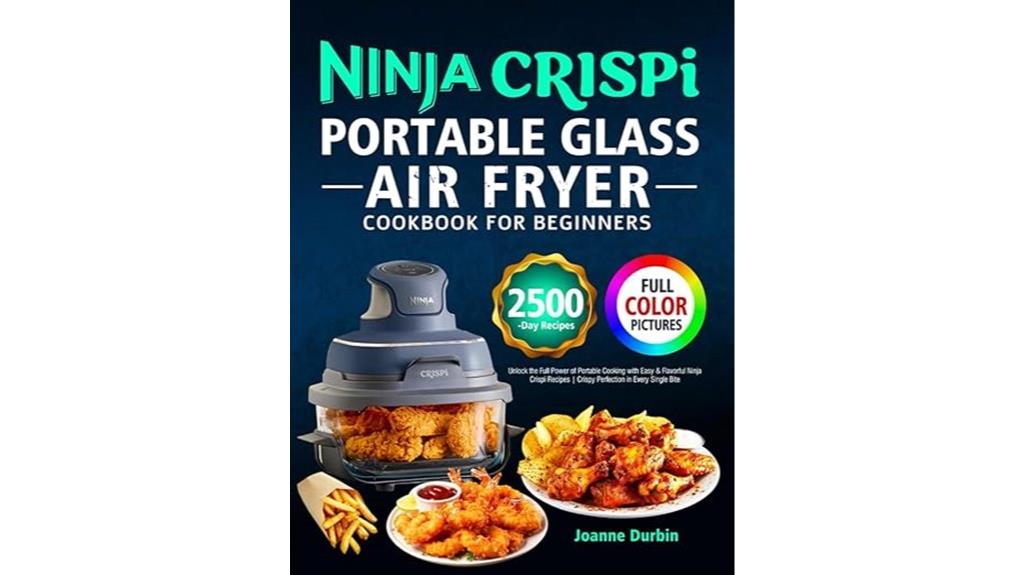 portable ninja glass air fryer