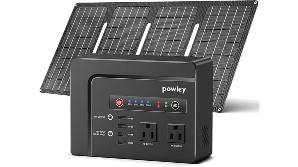 portable solar power kit