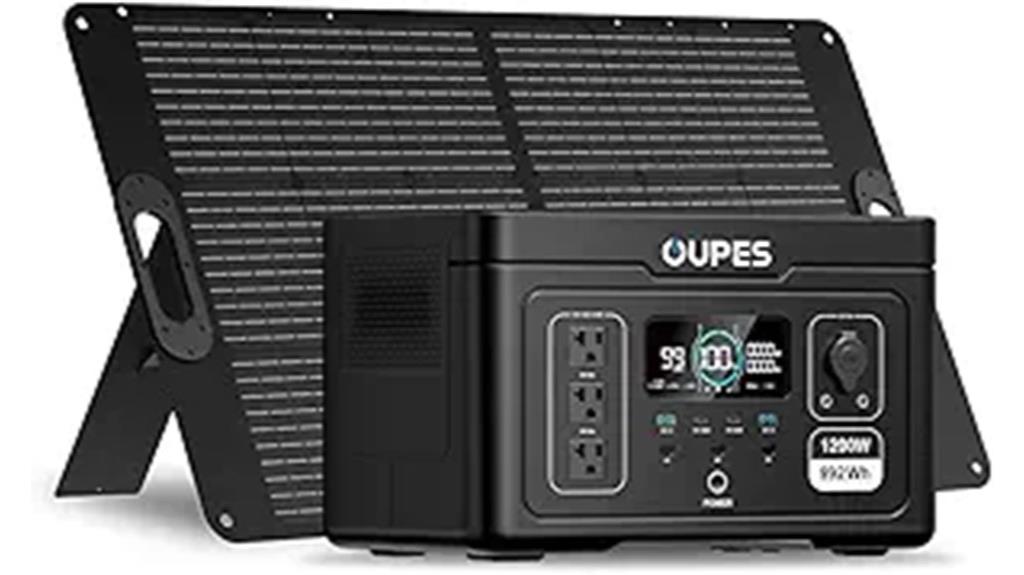 portable solar power system