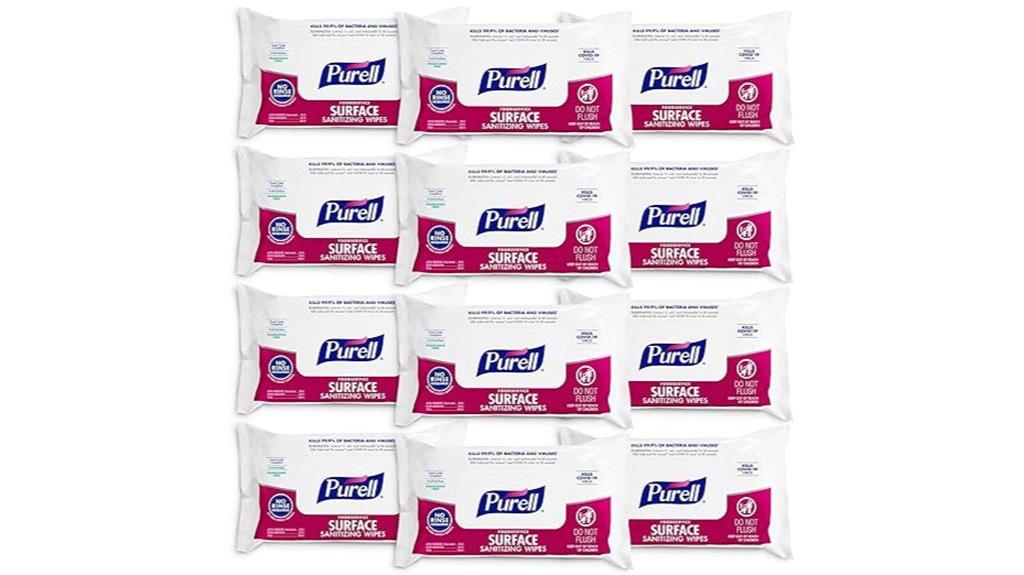 purell wipes 12 packs