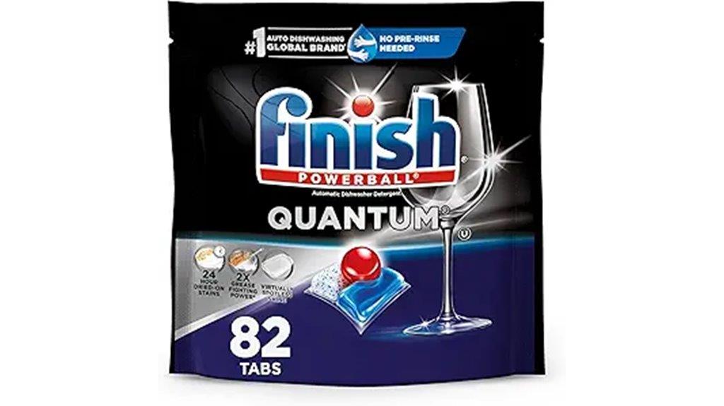 quantum dishwasher pods 82 count