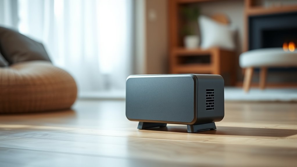 quiet heaters are equally efficient