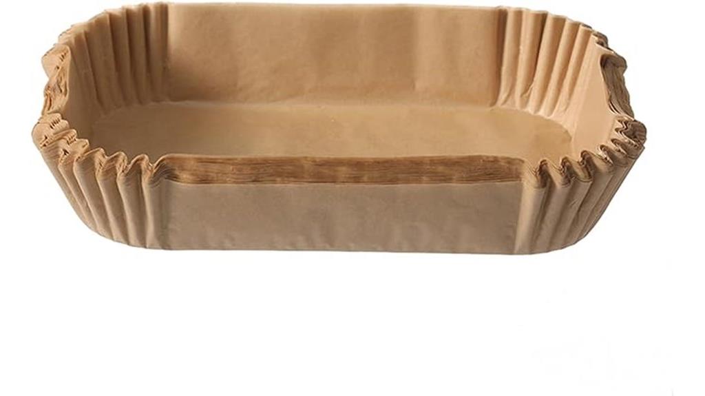 rectangular air fryer liners