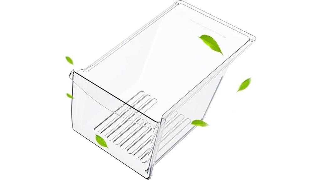 refrigerator crisper pan replacement