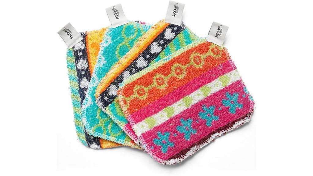 reusable dish scrubber set