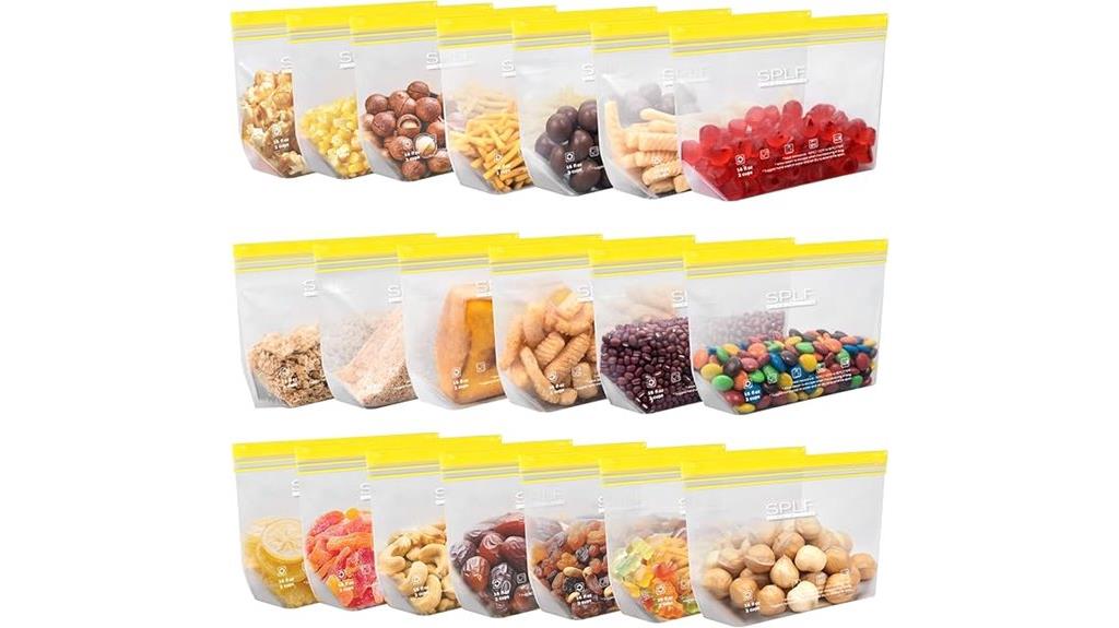 reusable snack bags pack