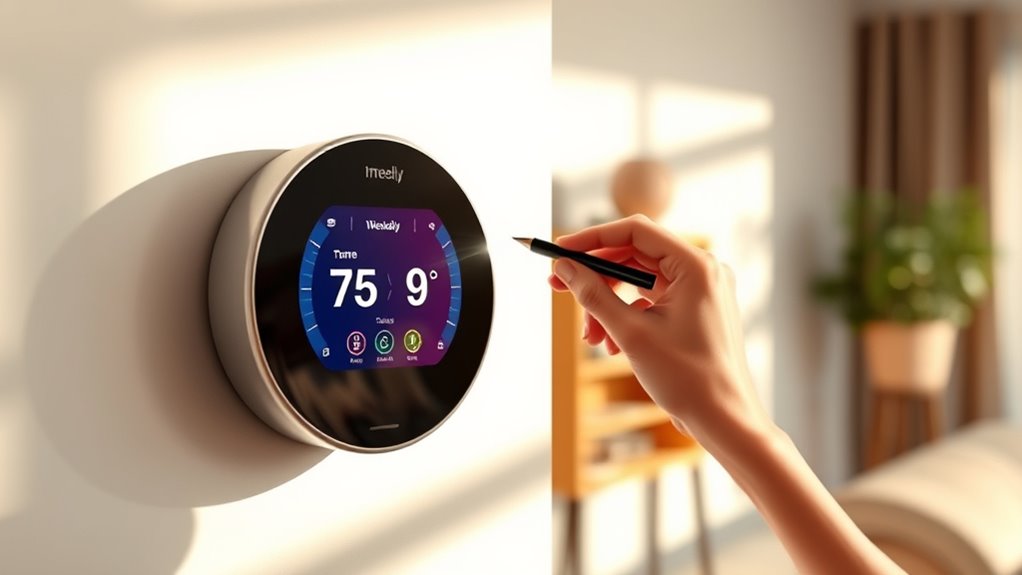 routine thermostat maintenance schedule