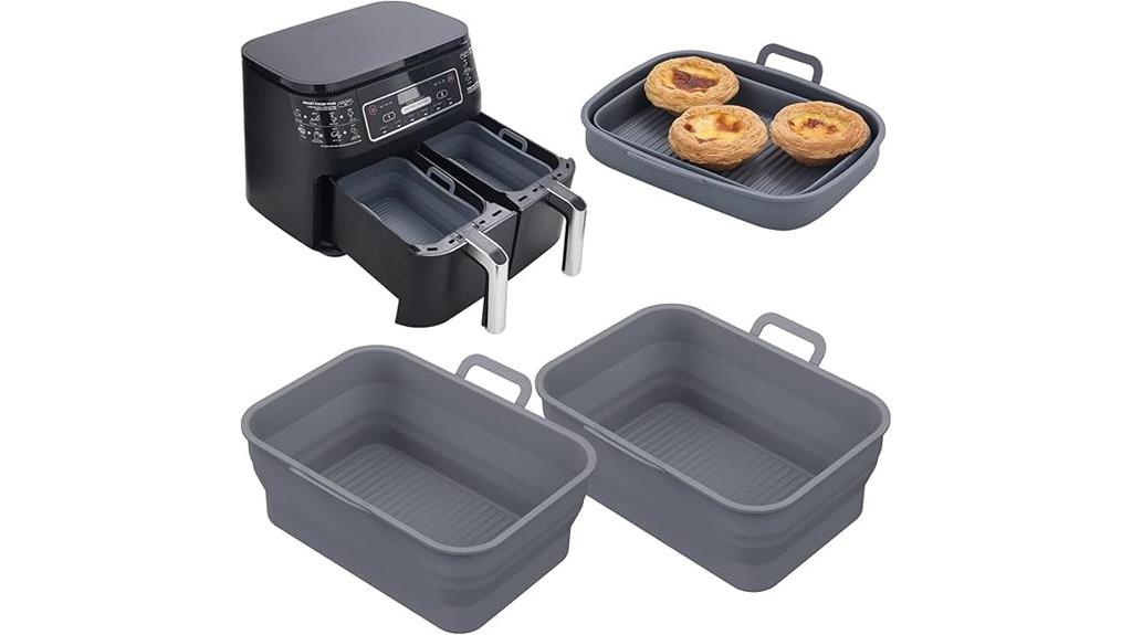 silicone air fryer liners