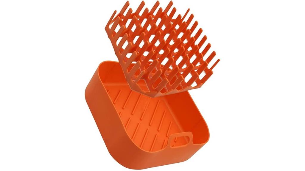 silicone bacon tray for air fryer