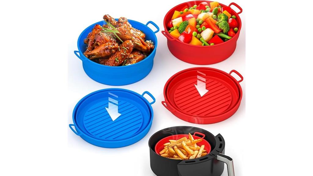 silicone basket liners pack