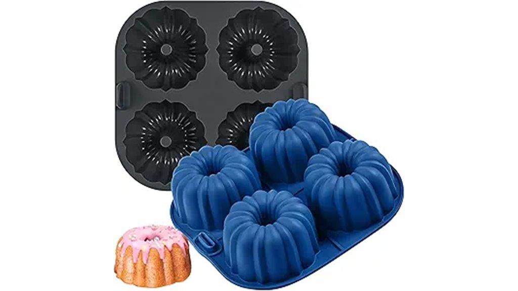 silicone bunt cake pans