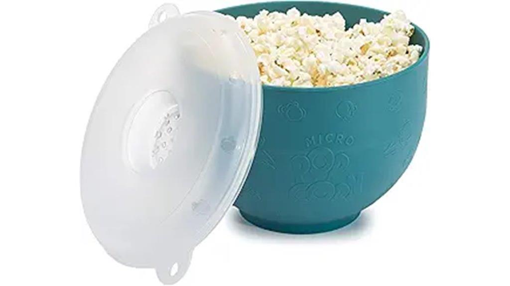 silicone collapsible microwave popcorn