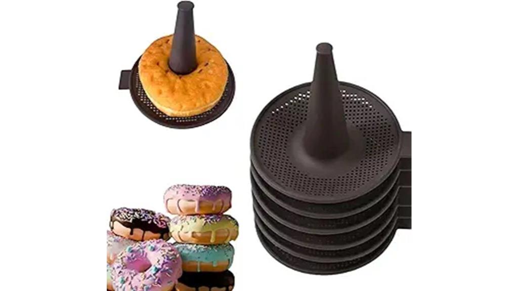silicone donut baking molds