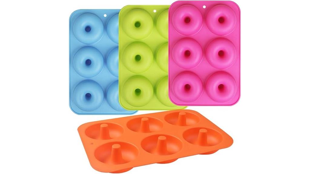 silicone donut mold set
