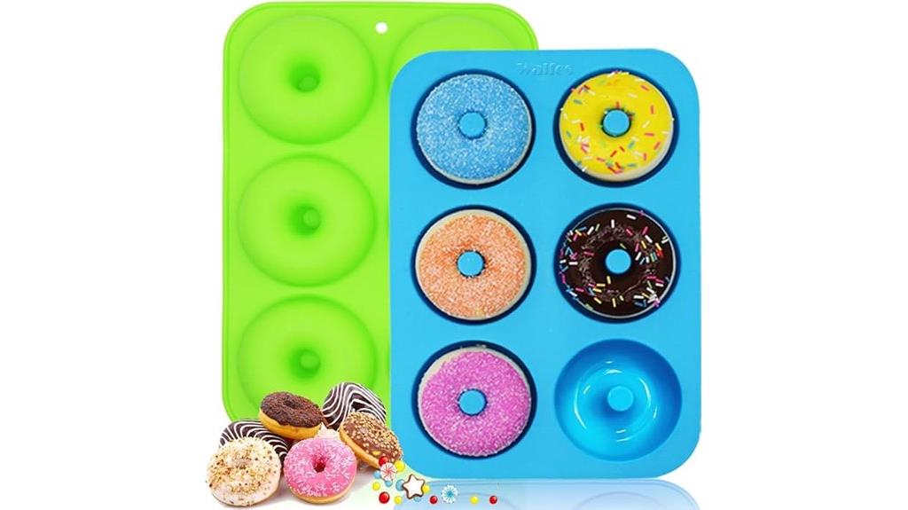 silicone donut mold set