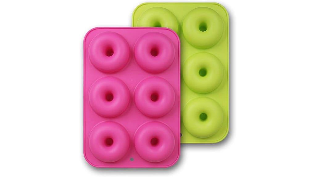 silicone donut molds pack