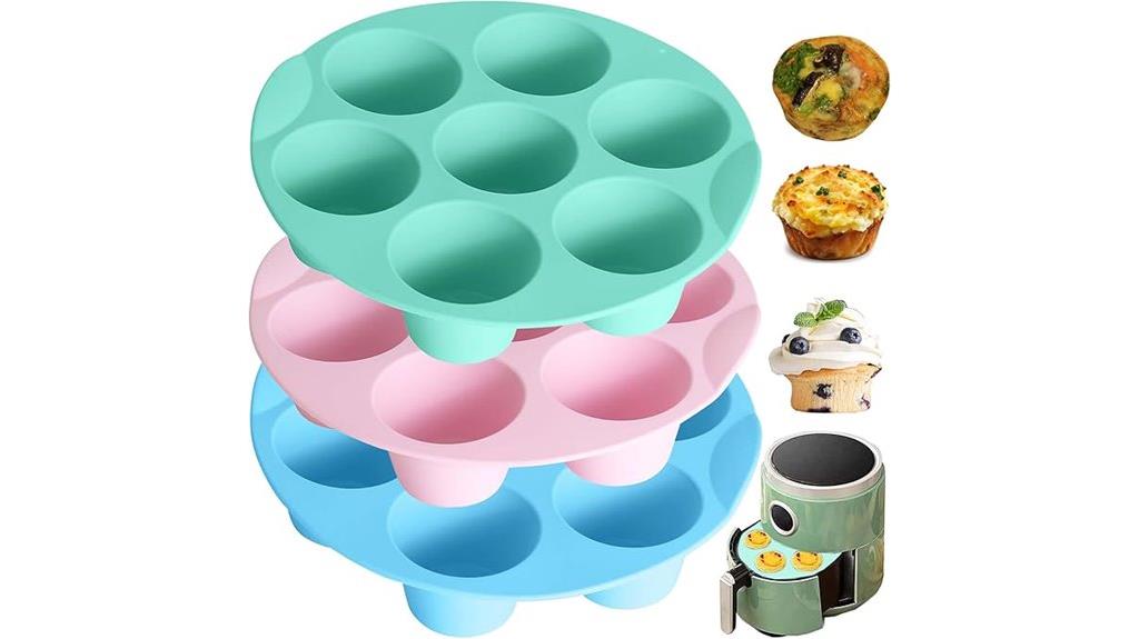 silicone egg bite molds