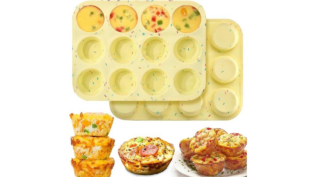 silicone egg mold set