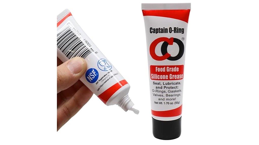 silicone grease lubricant tube