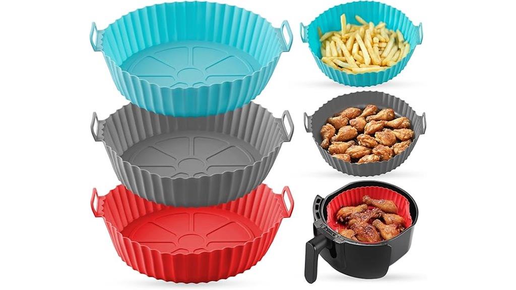 silicone liners for air fryer